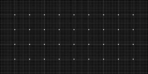 Millimeter Grid Blueprint Background Black Paper. Technical Dot Graph Texture Graph Pattern