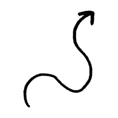 Doodle arrow chalk highlight, charcoal line with sketch grain, pencil strip underline, kids crayon shading texture, scribbled edges and gritty distressed effect.