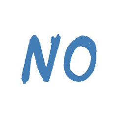 Abstract doodle figure NO made with soft pencil shading. Primitive geometric form in quirky retro spirit, crayon lines.