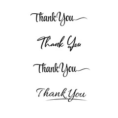 Neon Thank You Light Text