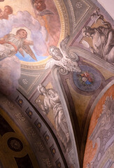 The Interior Of The Francescan Church Of The Announciation in Ljublijana, Slovenia