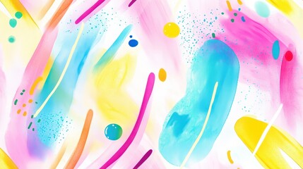 Colorful Strokes: An abstract composition of dynamic brushstrokes in a kaleidoscope of vibrant hues, evoking a sense of creativity, energy, and artistic expression.