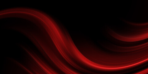  Striking red light streak on a deep dark background vividly symbolizes the concept of fast movement and digital speed, showcasing innovation in contemporary technology design
