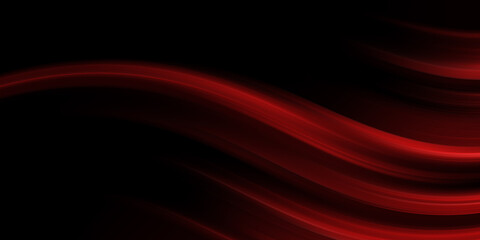  Striking red light streak on a deep dark background vividly symbolizes the concept of fast movement and digital speed, showcasing innovation in contemporary technology design
