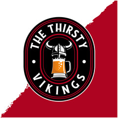 Fully Editable, fun Viking themed logo for a Bar, restaurant or anyother related print or digital media