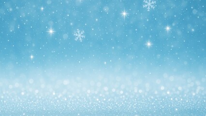 Fototapeta premium Sparkling winter wonderland desktop wallpaper