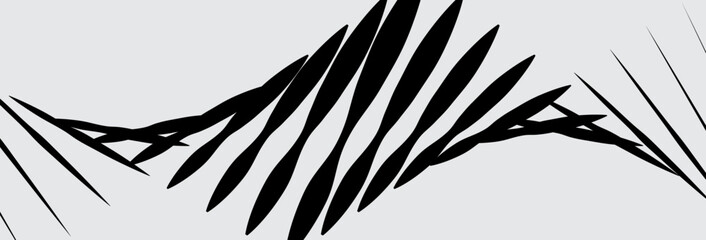 Half tone gradient line pattern. Faded halftone black lines.