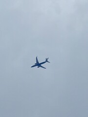 airplane in the sky