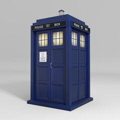 Obraz premium Police box