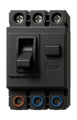 Fototapeta premium A robust differential circuit breaker for light-industrial workshops, ensuring electrical