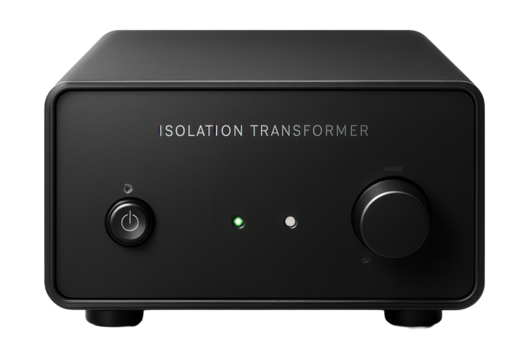 Stylish isolation transformer for boutique retail, enhancing modern shop interiors.