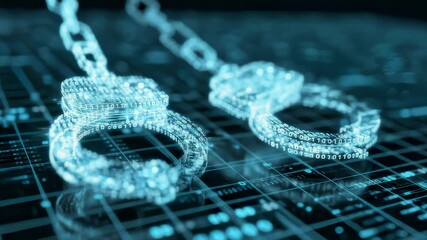 Digital Handcuffs Restricting Flow of Information in Tech Style - Powered by Adobe