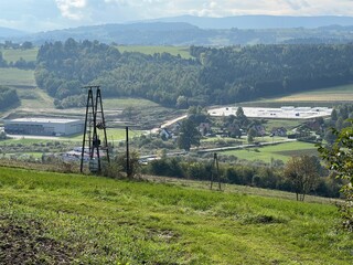 Polska wieś Wojnarowa, Małopolska.