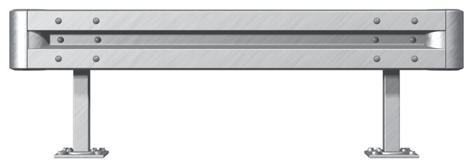 Leitplanke, isoliert