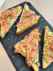 Smoked Salmon and Avocado Toast