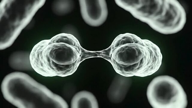  Bacterial Reproduction Explained &ndash; Binary Fission Animation | How Microbes Multiply Rapidly | Microbiology Visual Guide for Students