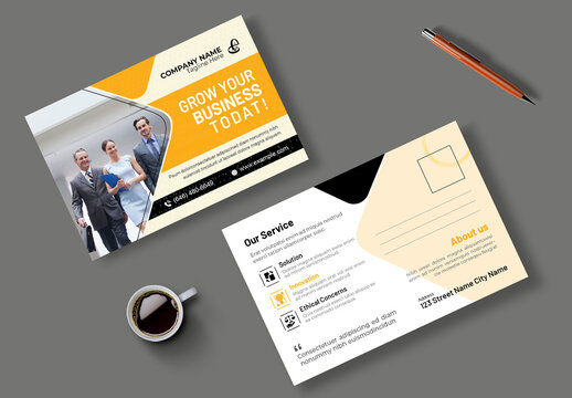 Creative Business Post Card Design Template