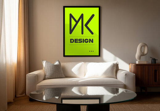 Frame View Poster Mockup