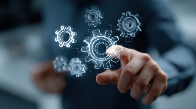 Incident management, business technology concept. Operational excellence in IT operations. Process of efficiently identifying, diagnosing and resolving unexpected problems that occur in IT systems.