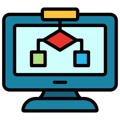 Process Mapping Icon