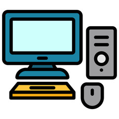Computer System Icon