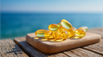 Vitamin D comes mainly from sunlight, so people in northern countries often need supplements. Adults generally maintain healthy levels by taking one to two drops daily.