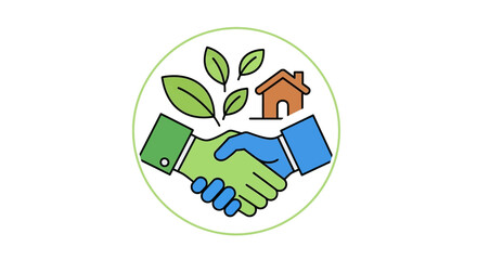 Sustainable Partnership - Green Initiatives for Eco-Friendly Homes and Collaboration.