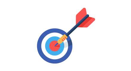 Target with Arrow in the Center.