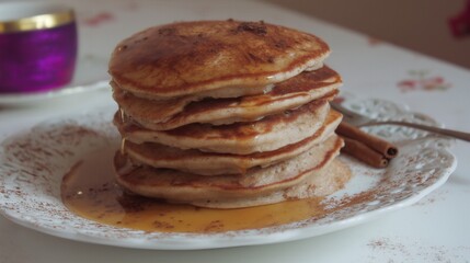Red wine and chocolate pairing concept on rustic surface. Generative AI