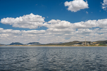Water and industry coexist at Puente Nuevo Reservoir in Andalusia