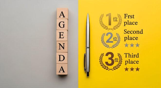 Plan for success and achieve top ranking with a clear agenda and strategies for first, second, and third place in business or personal goals