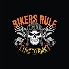 motorcycle t shirt design