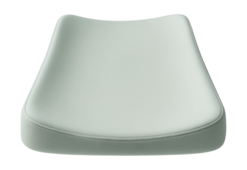 Odor-resistant changing pad with antimicrobial cover for hygiene in busy homes.