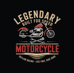 motorcycle t shirt design