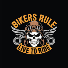 motorcycle t shirt design