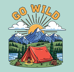 Adventure T Shirt Design