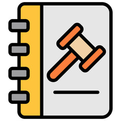 Law Notebook Icon