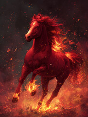 Fiery Horse &ndash; Symbol of the 2026 Chinese Zodiac