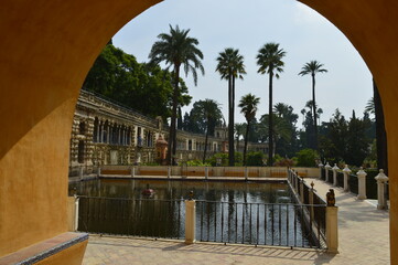 Real Alcázar de Sevilha na Espanha
