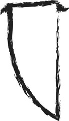 Advertising label and sale brush design, price tags, ink badges