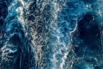 Fototapeta premium texture del mare con le onde