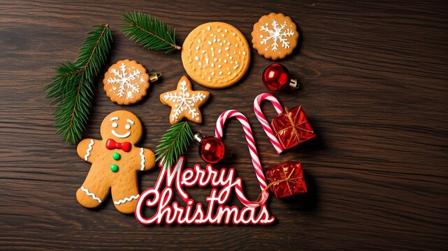 Weihnachtsbäckerei.Weihnachtsgebäck backen - Powered by Adobe