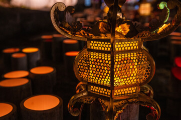 山鹿灯籠浪漫・百華百彩の灯籠