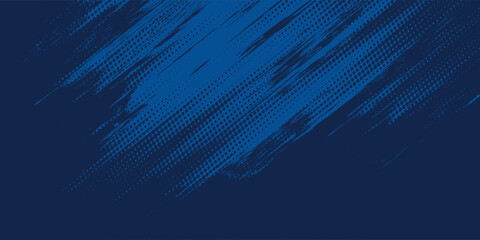 blue color pattern gradient grunge texture background. Dots pop art comics sport style vector illustration Abstract background dark blue with grunge speed lines modern corporate concept vector modern