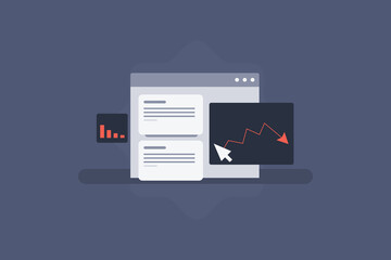 AI overviews on search engine result page are causing a decline in click through rates on search results/