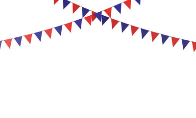 Obraz premium Flag street triangle red blue color sign symbol usa us united state america american happy president day february month 4th fourth july month veteran government politic happy president day us usa 