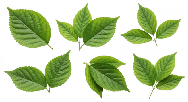 Leaf isolated on transparent background