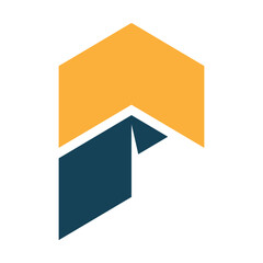 Modern Letter P Logo Design