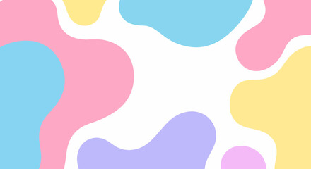 Abstract minimalist natural hand drawn background vector illustration 