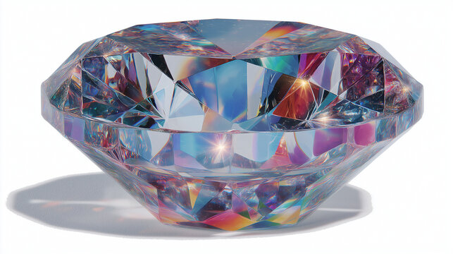 diamond on a white background